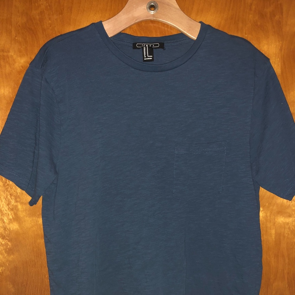 21Men matte royal blue tee